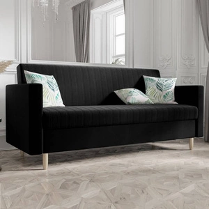 Balm Schlafsofa in schwarz sehr bequemes Schlafsofa perfekt für jeden Einrichtungsstil