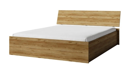 Bett Penelope 180x200 cm mit Bettzeug Container Eiche Katanien funktionelles Möbelstück für ein Schlafzimmer oder Jugendzimmer