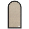 Polsterpaneel Wally 30x100 cm graphit stilvolles Wandpaneel Zaun Veloursstoff modisches Finish für jede Einrichtung