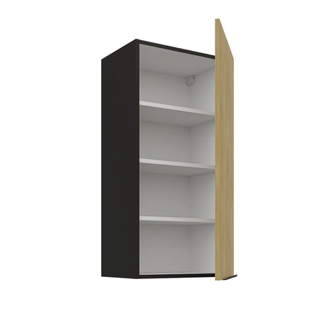 Küchenhängeschrank Crotone 45 G-90 1F Metallkantengriff feuchtigkeits- und beschädigungsbeständiger Schrank