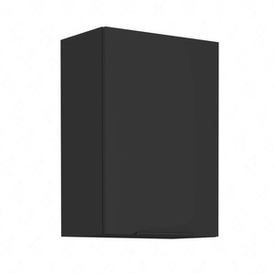 Küchenoberschrank Schwarz 50 G-72 1F Metallkantengriff feuchtigkeits- und beschädigungsbeständiger Schrank