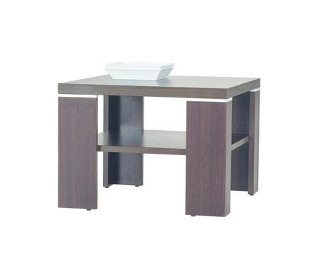 Couchtisch Square 60 cm Kastanie Wenge moderne Möbel Design Kante des Couchtisches mit speziellen ABS-Furnier fertig