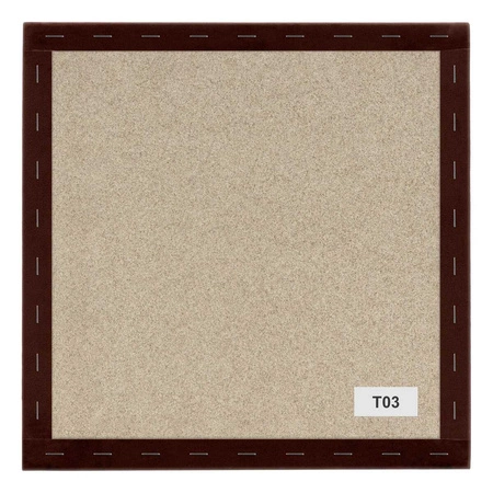 Gepolstertes Paneel Quadra 50x50 cm burgunderfarbenes stilvolles Wandpaneel quadratischer Veloursstoff modisches Finish für jede Einrichtung