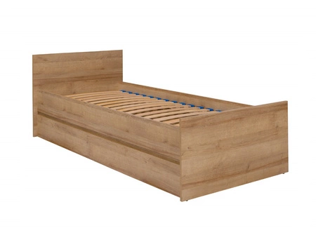 Bett Simple 80x200 cm Eiche riviera Funktionsmöbel für das Jugendzimmer