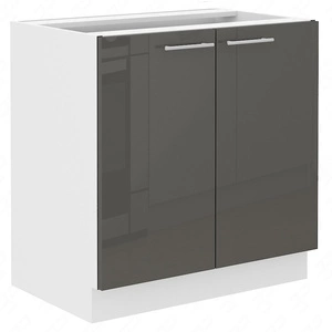 Milo 80 ZL 2F BB Spülenschrank beständig gegen Dampf, Auslaufen und Hitze