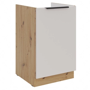 Küchenschrank unter der Spüle Soela 50 ZL 1F BB Metallkantengriff feuchtigkeits- und beschädigungsbeständiger Schrank