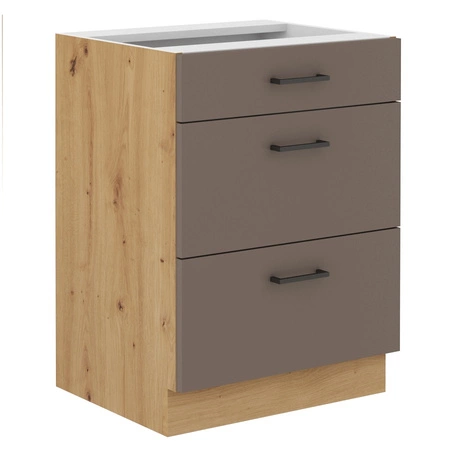 Rimini 260 cm Küchenmöbel Set einzigartiger Stil der Schränke passt zu jedem Stil Küche