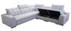 Ecksofa mit Schlaffunktion Luigi III hellbeige rechts bequemes Ecksofa für das Wohnzimmer perfekt für die tägliche Entspannung