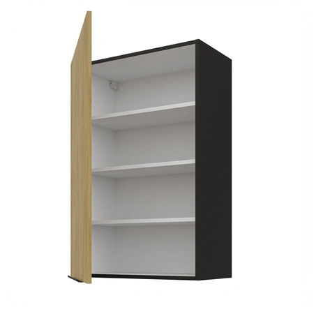 Küchenhängeschrank Crotone 60 G-90 1F Metallkantengriff feuchtigkeits- und beschädigungsbeständiger Schrank