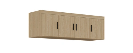 Rene Garderobenerweiterung 176 cm Eiche geölt Funktionsgarderobe erhöht den Stauraum für Schuhe, Kleidung und Accessoires