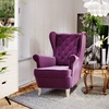Milano Sessel uszak lila zeitlose Möbelstück in einer modernen Ausgabe ideal für jeden Stil der Einrichtung