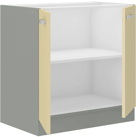 Karmen Eck-Küchenmöbel-Set 260x270 cm glänzende Fronten Schrank-Stil wird das Innere einer jeden Küche passen