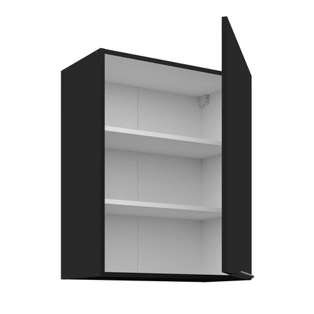 Schwarz / Tarraco 260 cm Küchenmöbel-Set Metallkantengriffe Schränke sehen in modernen Interieurs toll aus