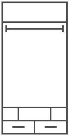 Mobi 3 Kindermöbel-Set weiß/türkis ideal für ein Jugend- oder Kinderzimmer im trendigen Stil