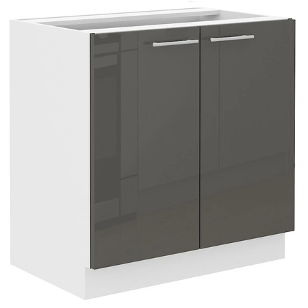 Milo 80 ZL 2F BB Spülenschrank beständig gegen Dampf, Auslaufen und Hitze