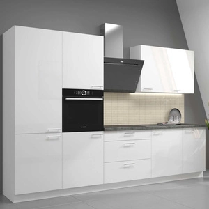 Lumia Küchenmöbel Set 310 cm glänzende Fronten einzigartiger Stil der Schränke passt zu jedem Stil Küche