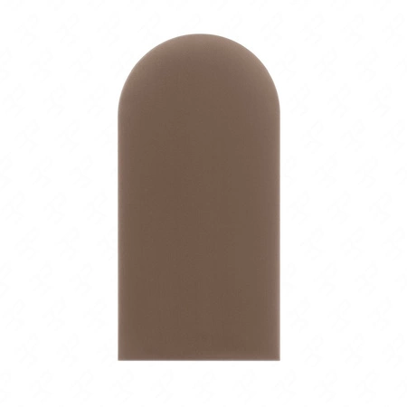Wally gepolstertes Paneel 30x60 cm beige stilvolles Wandpaneel Zaun Veloursstoff modisches Finish für jede Einrichtung