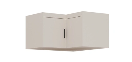 Rene Eck-Kleiderschrank-Erweiterung beige sand Funktionaler Kleiderschrank erhöht den Stauraum für Kleidung, Schuhe und Accessoires