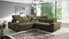 Ecksofa mit Schlaffunktion Buffalo III olive rechts komfortables Ecksofa mit ästhetischer Verarbeitung mit Bettzeugcontainern