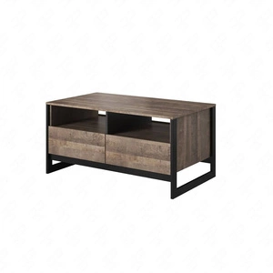 Holte Couchtisch Eiche Grange Sand / Matratzentisch mit Schubladen modernes Design auslaufsichere Platte