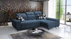 Ecksofa mit Schlaffunktion Buffalo blau rechts Funktionelles und stilvolles Ecksofa mit Bettkasten