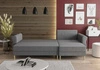 Ecksofa rechts mit Schlaffunktion Wilkins Senf stilvolles und modernes Design das sich in jede Einrichtung einfügt