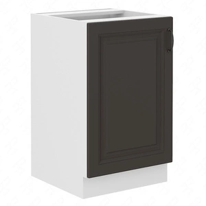 Silber 50 ZL 1F BB Unterschrank für die Küche, dampf-, hitze- und spritzwassergeschützt