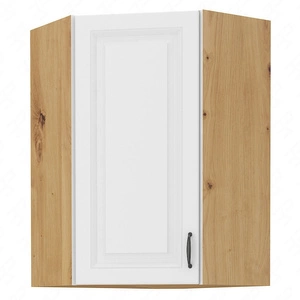 Hängender Ecke-Küchenschrank Scandi 60x60 GN-90 1F schrankdicht gegen Wasserdampf hohe Temperaturen und verschüttete Flüssigkeiten