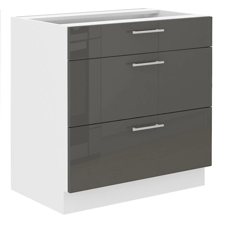 Milo Küchenmöbel-Set 270 cm Hochglanzfronten Stilvolle Schränke, die zu jeder Kücheneinrichtung passen