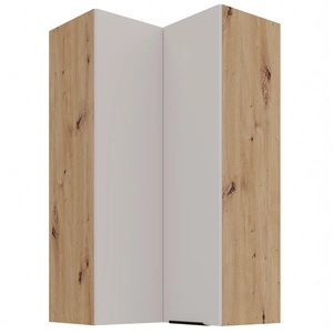 Soela 60x60 GN-108 2F Eck-Küchenwandschrank Metallkantengriff feuchtigkeits- und beschädigungsbeständiger Schrank