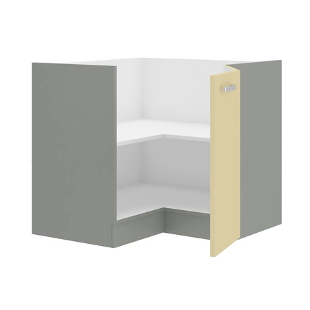 Eck-Küchenschrank Karmen 89x89 DN 1F BB dampf-, temperatur- und spritzwasserbeständiger Schrank