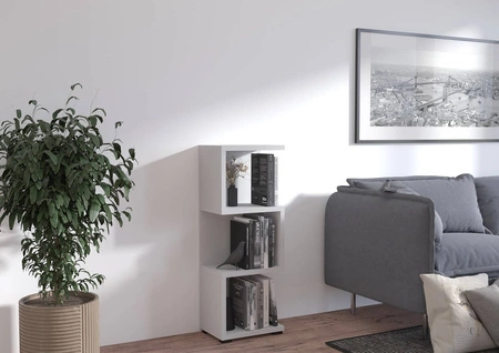 Bücherregal Even hellgrau ideales Bücherregal für Büro oder Jugendzimmer hochwertige Verarbeitung