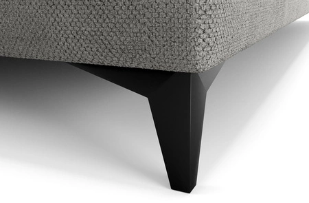 Boxspringbett Norco 160x200 grau stilvolles Bett mit Stauraum Beleuchtung im Kopfteil verleiht eine einzigartige Note