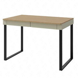 Schreibtisch mit Schubladen Paguro 125 cm Eukalyptus / Eiche baltic dune stilvoll und funktional für Jugendzimmer oder Büro