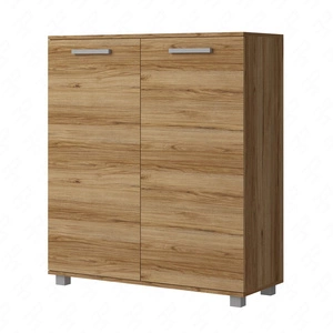 Maximus 100 cm Kommode Eiche catania modernes Möbeldesign Kommode mit speziellem ABS-Furnier umrandet