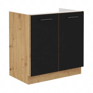 Unterschrank Monza 80 ZL 2F BB, dampf-, hitze- und spritzwassergeschützt