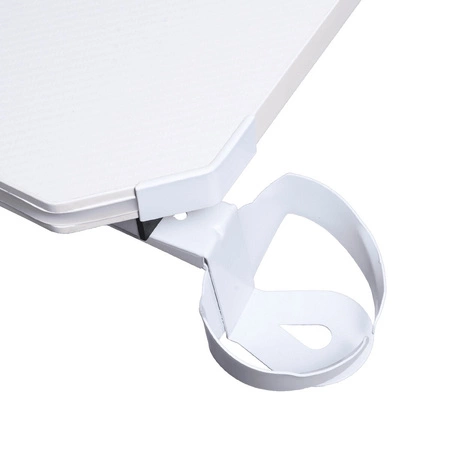 Zeo Gaming-Schreibtisch weiß / grün Designer und ergonomische Schreibtisch rutschfeste Carbonplatte vollständig mit Pad LED-Beleuchtung abgedeckt