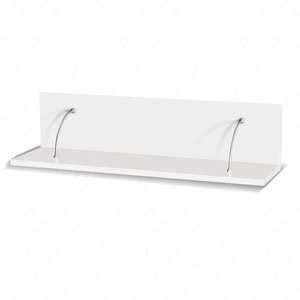 Regal Maximus 100 cm weiß modernes Möbeldesign hochwertige Verarbeitung Regalkante mit Spezialfurnier veredelt