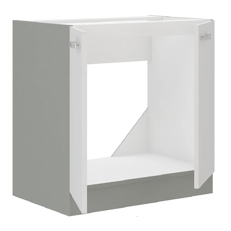 Küchenmöbelset Bianka 350 cm Hochglanzfronten ideal für moderne skandinavische und klassische Einrichtungsstile