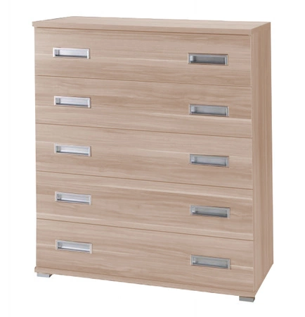 Penelope 100 cm Kommode Eiche sonoma helles modernes Design Möbel Kante mit speziellen ABS-Furnier getrimmt