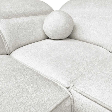 Ecksofa mit Schlaffunktion Viano XI patina rechte Ecke trendig und stilvoll mit verstellbaren Kopfstützen Zierkissen