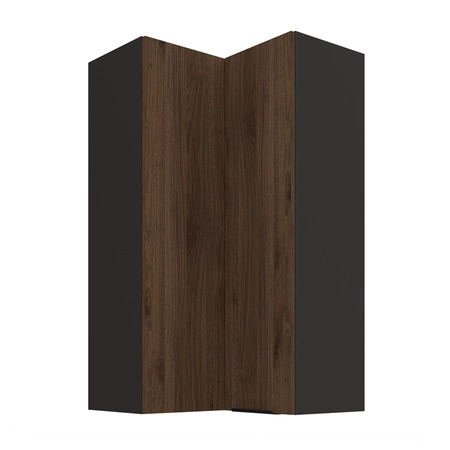 Brianza Eck-Küchenwandschrank 60x60 GN-108 2F Metallkantengriff feuchtigkeits- und beschädigungsbeständiger Schrank