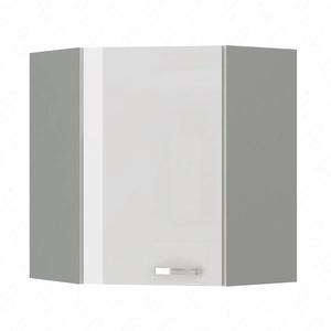 Eck-Küchenwandschrank Bianka 58x58 GN-72 1F dampf-, temperatur- und spritzwasserbeständiger Schrank