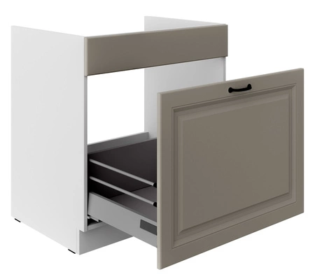 Spülenschrank mit Schublade Kastos 80 ZL 1S BB dampf-, hitze- und spritzwasserbeständiger Schrank