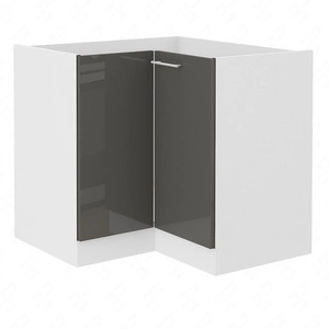 Milo 90x90 DN 2F BB Eck-Küchenschrank beständig gegen Dampf, hohe Temperaturen und Verschüttungen