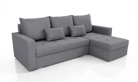 Ecksofa mit Schlaffunktion Fasti Bis graphit universal Ecksofa mit Bettkasten Garantie für höchsten Komfort