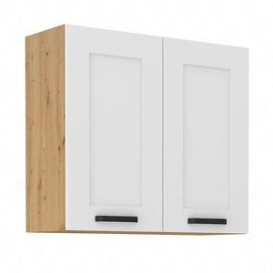 Luis 80 G-72 2F Hängeschrank für die Küche, resistent gegen Dampf, Hitze und Spritzwasser