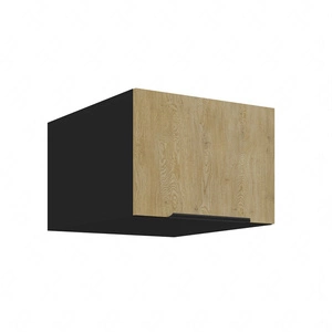 Küchenschrank für Dunstabzugshaube Crotone 50 NAGU-36 1F Metallkantengriff dampf- und hitzebeständiger Küchenschrank