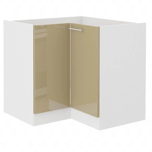 Nalo 90x90 DN 2F BB Eck-Küchenschrank beständig gegen Dampf, hohe Temperaturen und Verschüttungen