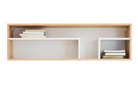 Pixel Möbelset Biskuit Eiche / Weiß / Grau ideal für ein Jugend- oder Kinderzimmer im trendigen Stil